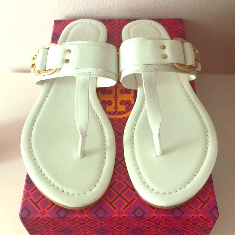 Tory Burch leather thong sandal